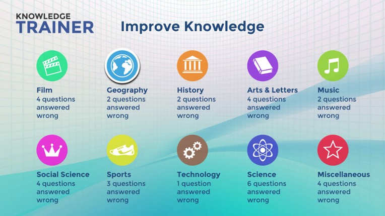 Trivia: Knowledge Trainer - the Quiz Game Image