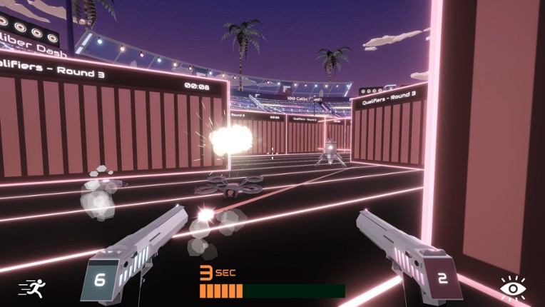 100 Caliber Dash screenshot
