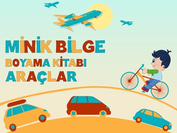 Araçlar Boyama Kitabı - Minik Bilge Araçları Boyayarak Öğreniyor screenshot