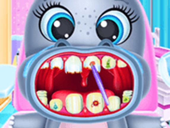 Baby Hippo Dental Care - Fun Surgery Game Game Cover