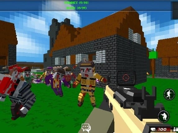 Best blocky Combat Arena 2020 Game Cover