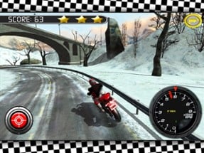 Bike Rider - Frozen Highway Rally Race Free Image