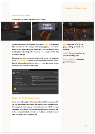 Canvas and Canvas Scaler - The Unity UGUI Guide screenshot