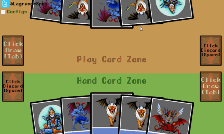 Card Game UI - Unity screenshot