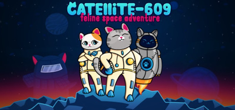 Catellite-609: feline space adventure Game Cover