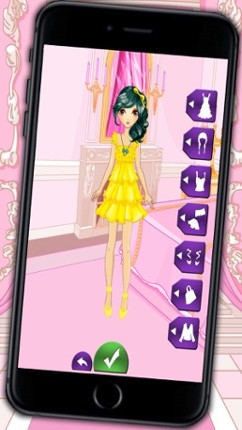 Fashion and design games – dress up catwalk models and fashion girls screenshot