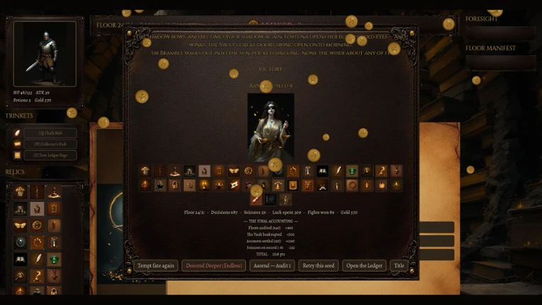 Fortuna's Ledger screenshot