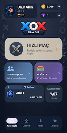 XOX Clash - Tic Tac Toe Online screenshot