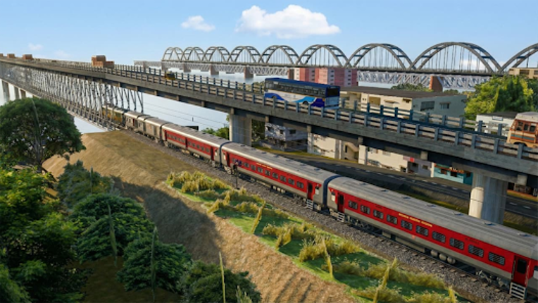 Indian Trains Driving 3D screenshot
