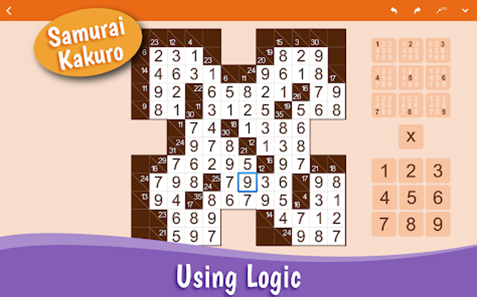 Kakuro: Number Crossword screenshot