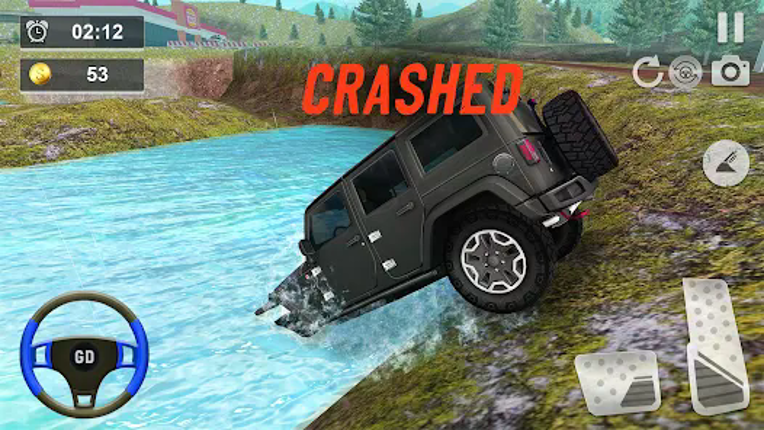 Offroad Jeep Driving - 3D Game screenshot