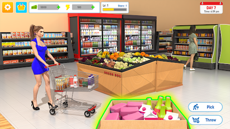Clothing Store Supermarket Sim screenshot