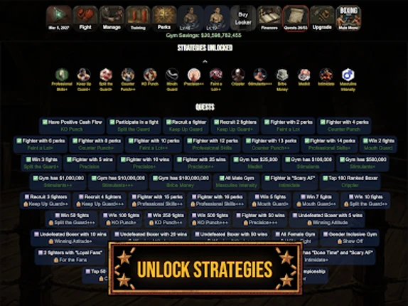 Turn Based Boxing: Tactics screenshot