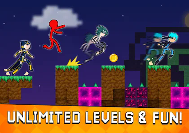 Stickman Parkour screenshot
