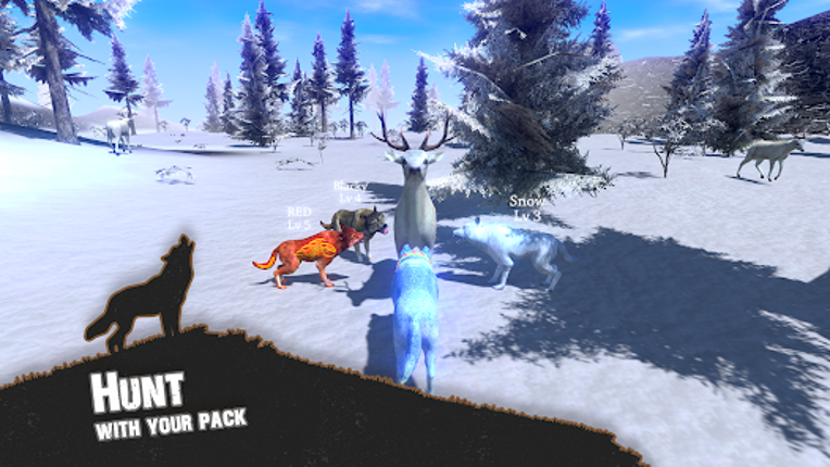 Wolf Simulator - Animal Games screenshot