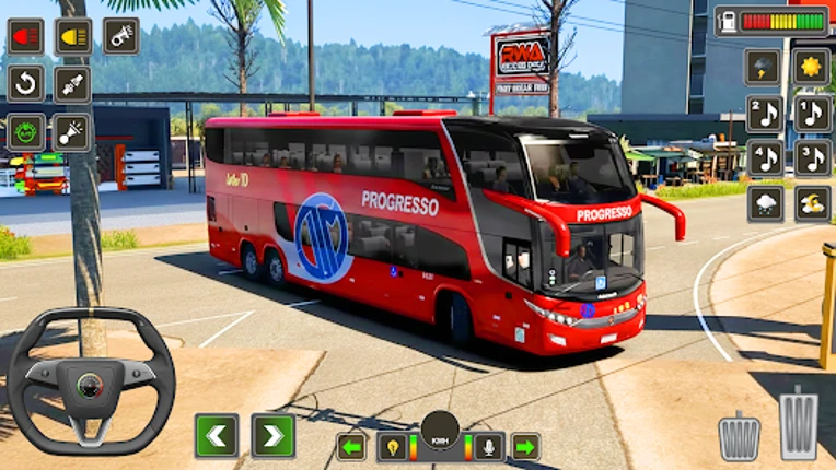 Bus Simulator Modern Bus Game Image