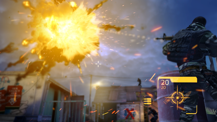 Gunfire Ops - War shooter screenshot