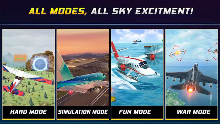 SkyDrift: 3D Airplane Game screenshot