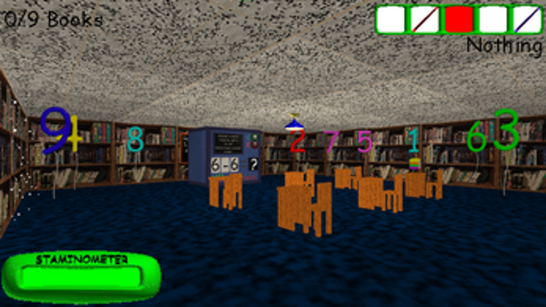 Baldi's Magic Library screenshot