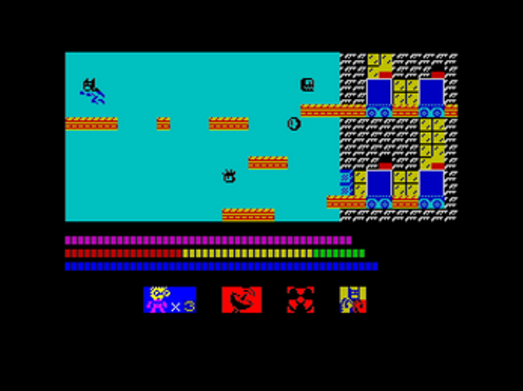 Batmanolo contra el ataque mutante a Lloricatown - ZX Spectrum 48k Image