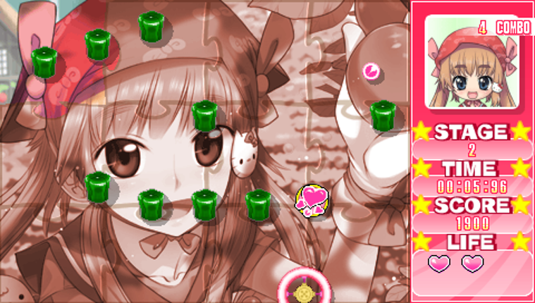 Hello Kitty to Issho: Block Crash 1 2 3 screenshot