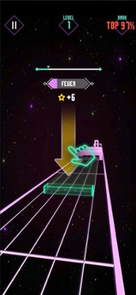 RhythmJelly: Music Rush Game Image