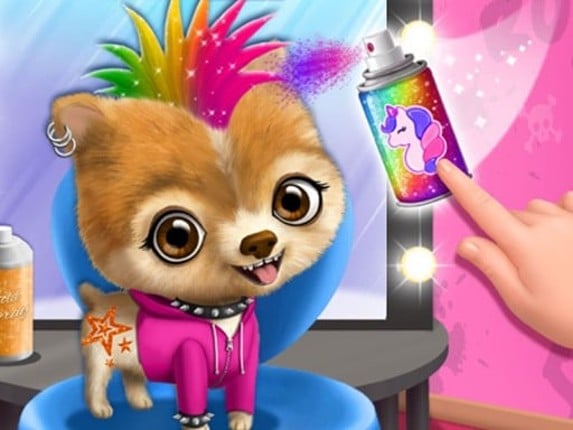 Rock Star Animal Hair Salon Game Cover