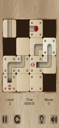 Roll the labyrinth portal ball Image