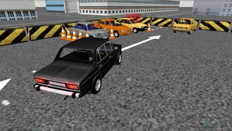 Russian Car Parking Simulator 3D screenshot