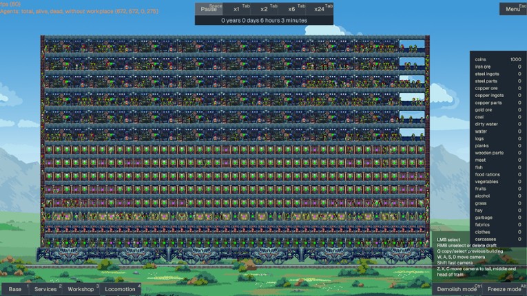 Steel Artery: Train City Builder screenshot