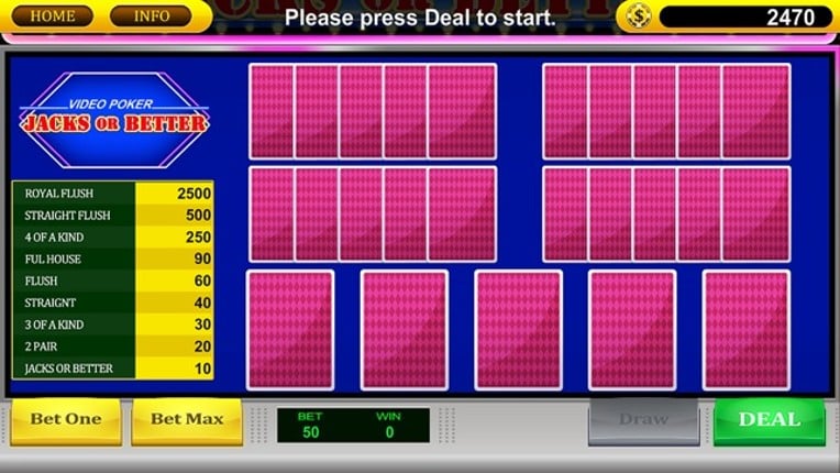 Video Poker Casino TV Image