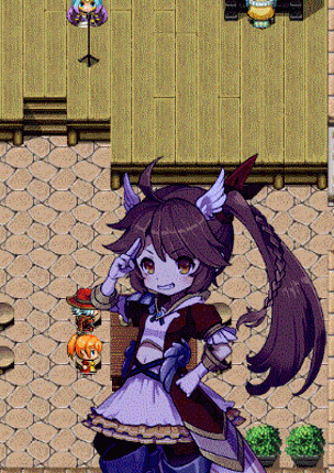 Visual Novel Busts plugin for RPG Maker MV screenshot