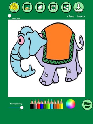 Animals &amp; Birds Coloring book Image