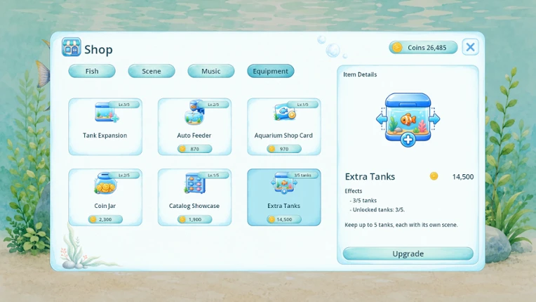 Aquarium Days screenshot