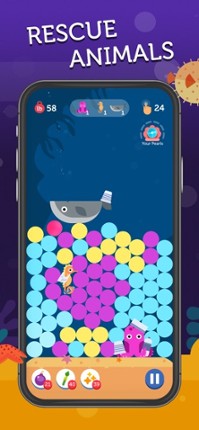 Bubblesome – Clean the Ocean! screenshot