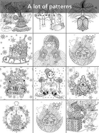 Coloring Book for Christmas Image