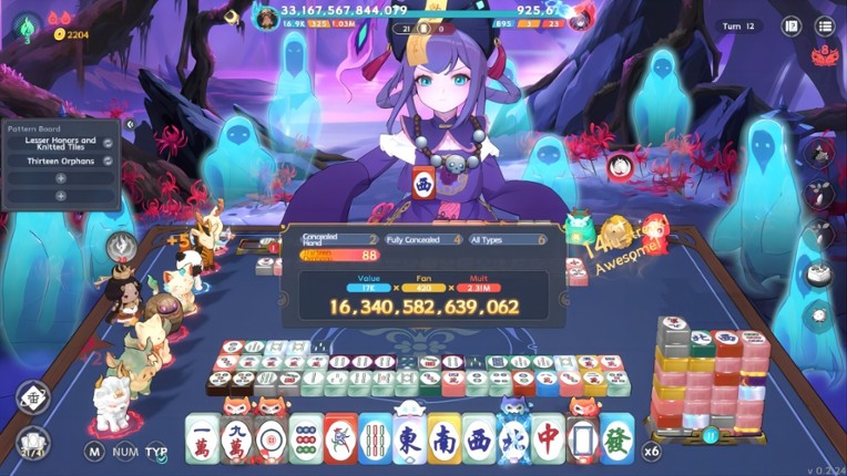 Demonic Mahjong screenshot