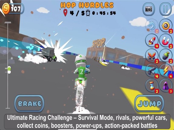 Dirt Bike Mini Racer -Mad Kids screenshot