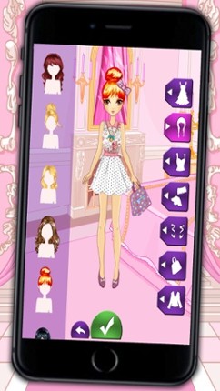 Fashion and design games – dress up catwalk models and fashion girls screenshot
