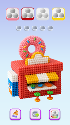 Particle Pop 3D-Color Sort Puz screenshot