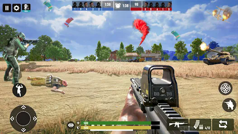 Gun games 3d: Squad fire screenshot