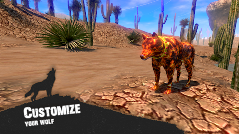 Wolf Simulator - Animal Games screenshot