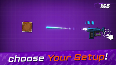 Shoot the Box: Weapon Action Image