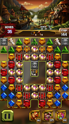 Jewel Amazon : Match 3 Puzzle Image