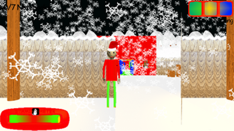 Baldi's Basics Christmas Bash Remastered screenshot