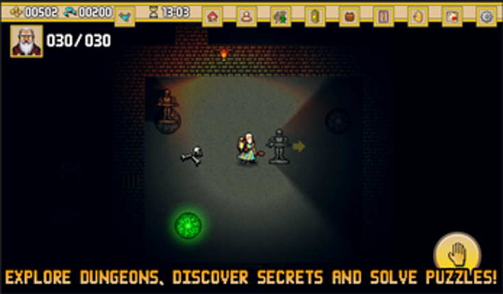 Pixel Mage Quest RPG screenshot