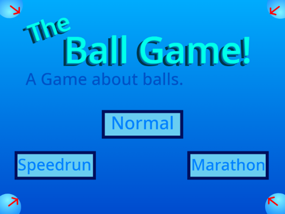 The ball game! Game Cover