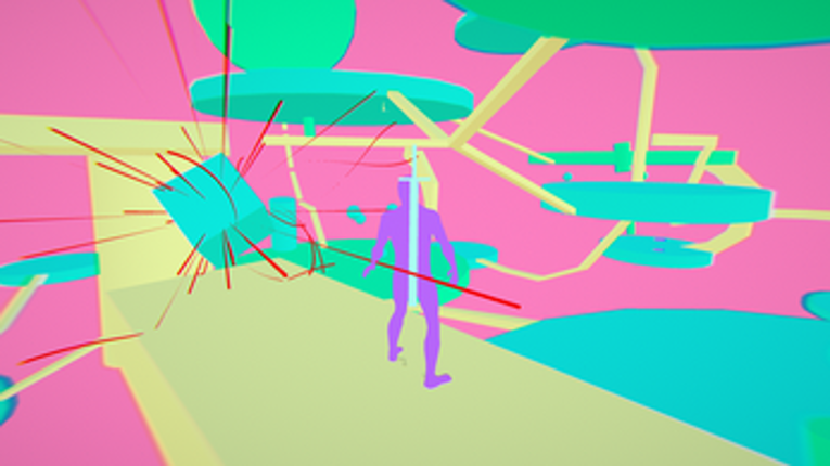 VaporWave Platformer Prototype screenshot