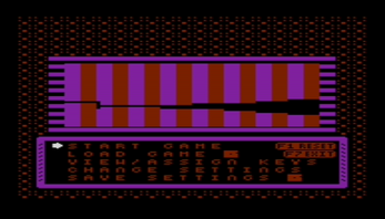 The VIC-20 +16k Chip-8 emulator screenshot