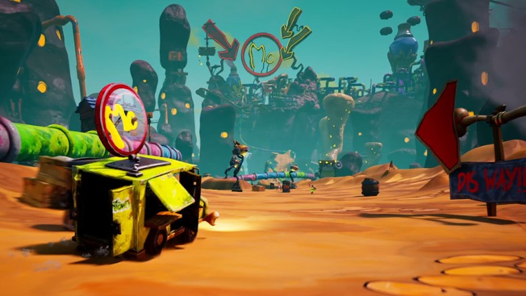 Goblintown: Really Hard Driving Game screenshot